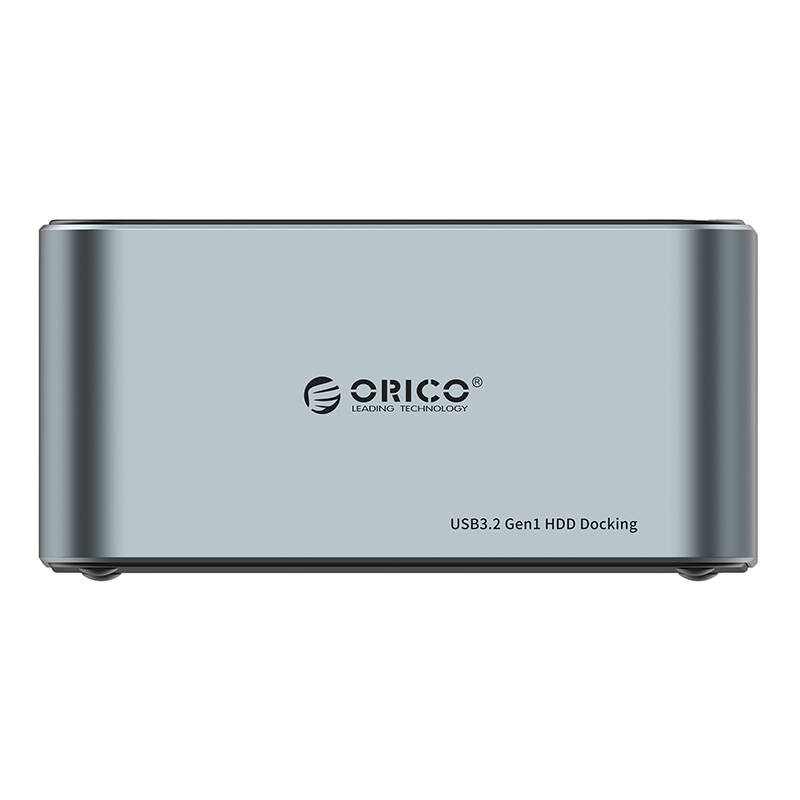 Orico prijungimo stotelė 2.5" / 3.5" HDD / SSD, 5Gbps, USB-C į USB-C/A su klonavimo funkcija (juoda)