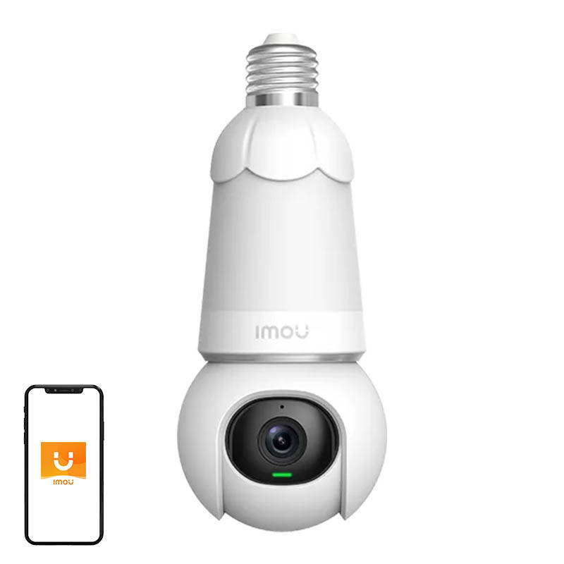 2in1 lemputė ir 360° lauko WiFi kamera IMOU Bulb Cam 5MP