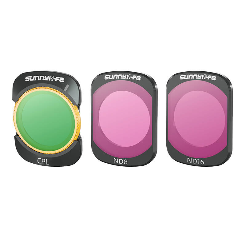 Filtrai CPL, ND8, ND16 Sunnylife DJI Osmo Pocket 3