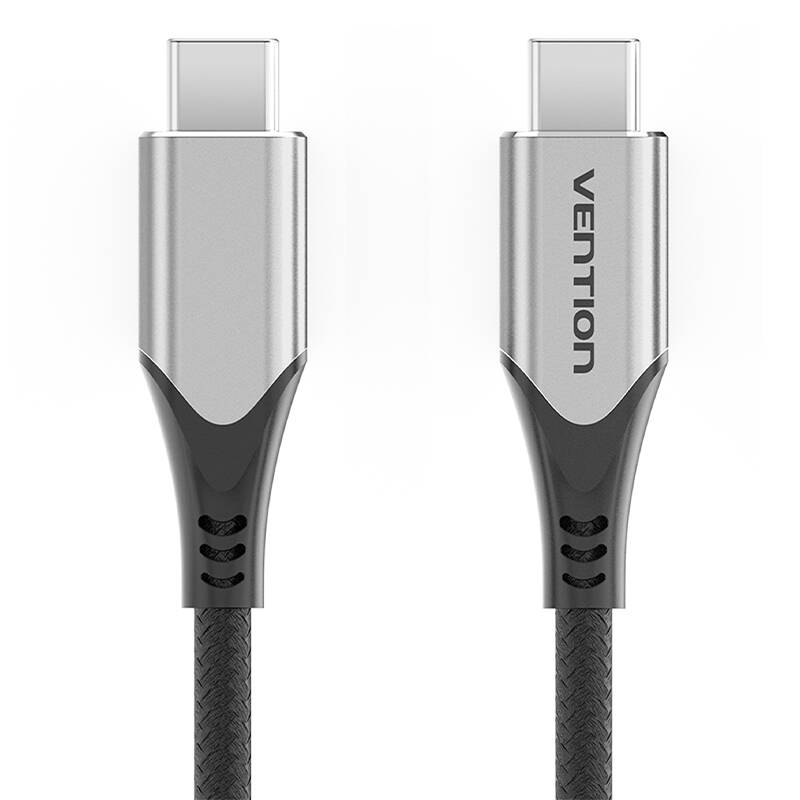 Vention TAAHF USB-C į USB-C 60W 1m USB kabelis (pilkas)