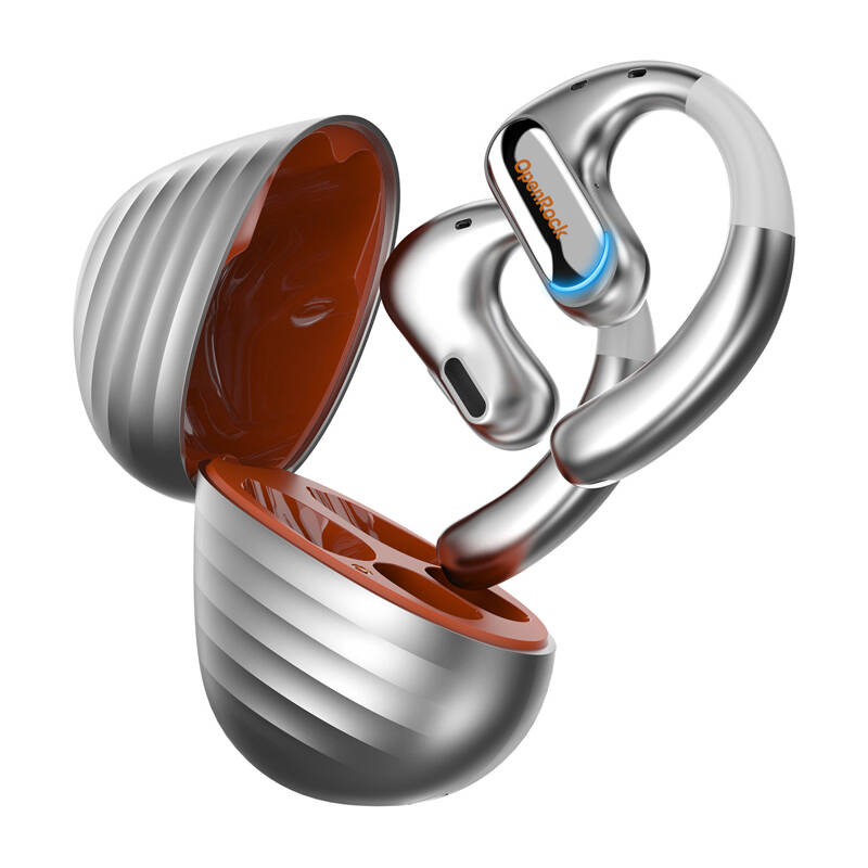 OWS OneOdio OpenRock Pro belaidės ausinės (sidabrinės)