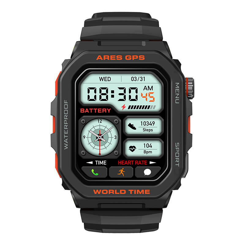 Zeblaze Ares GPS smartwatch (black)