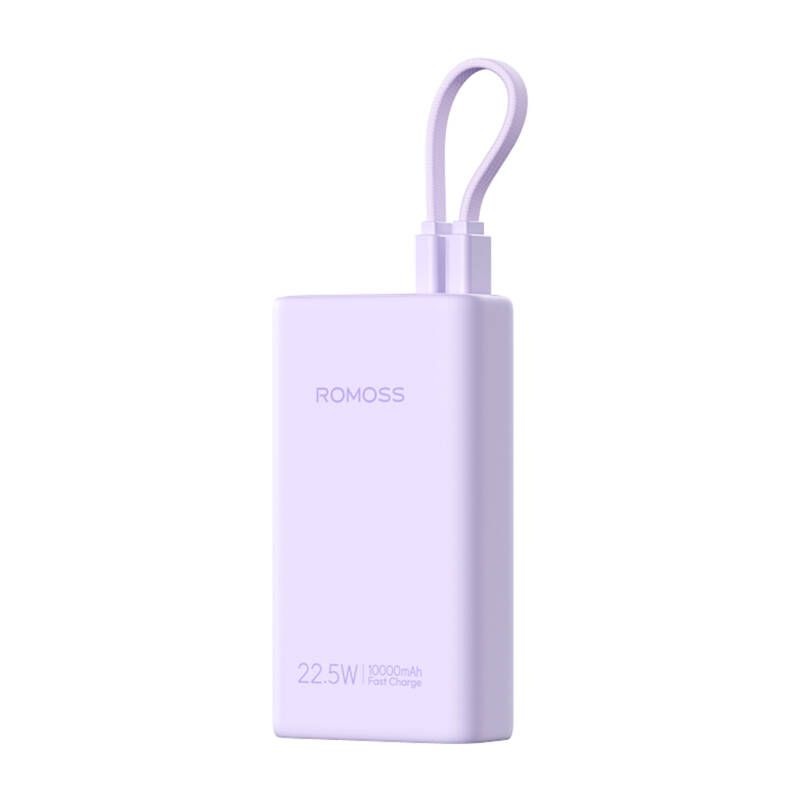 Išorinė baterija Romoss PHA10 10000mAh 22.5W (violetinė)