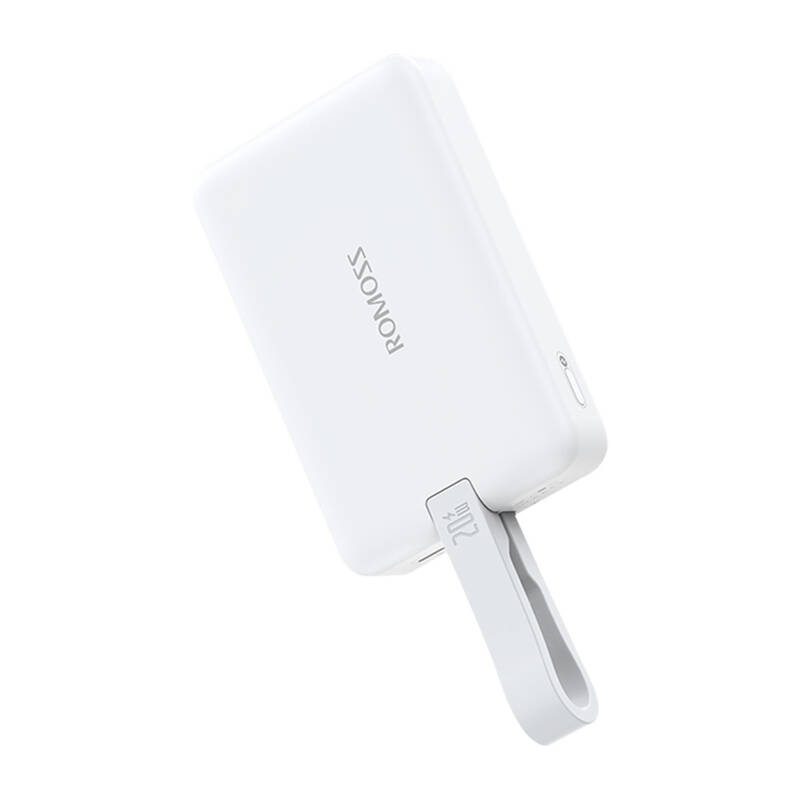Išorinė baterija Romoss WMS10 10000mAh 20W (balta)