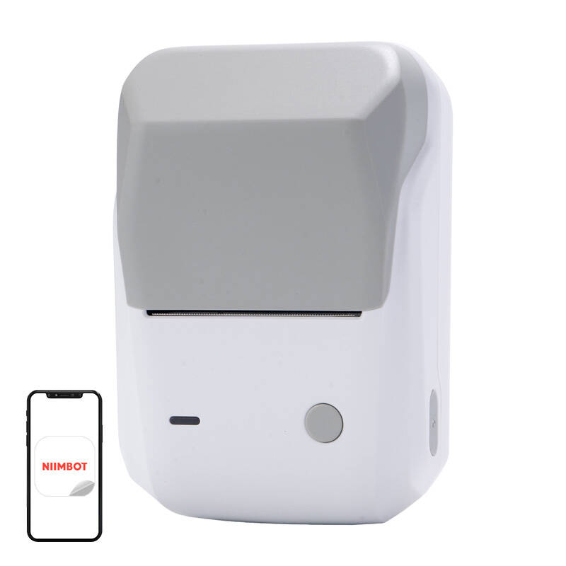 Niimbot B1 mobilus terminis etikečių spausdintuvas pilkas
