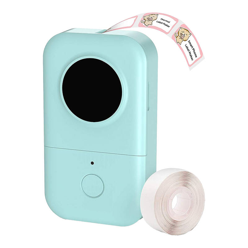 Phomemo D30 nešiojamas etikečių spausdintuvas (žalias)