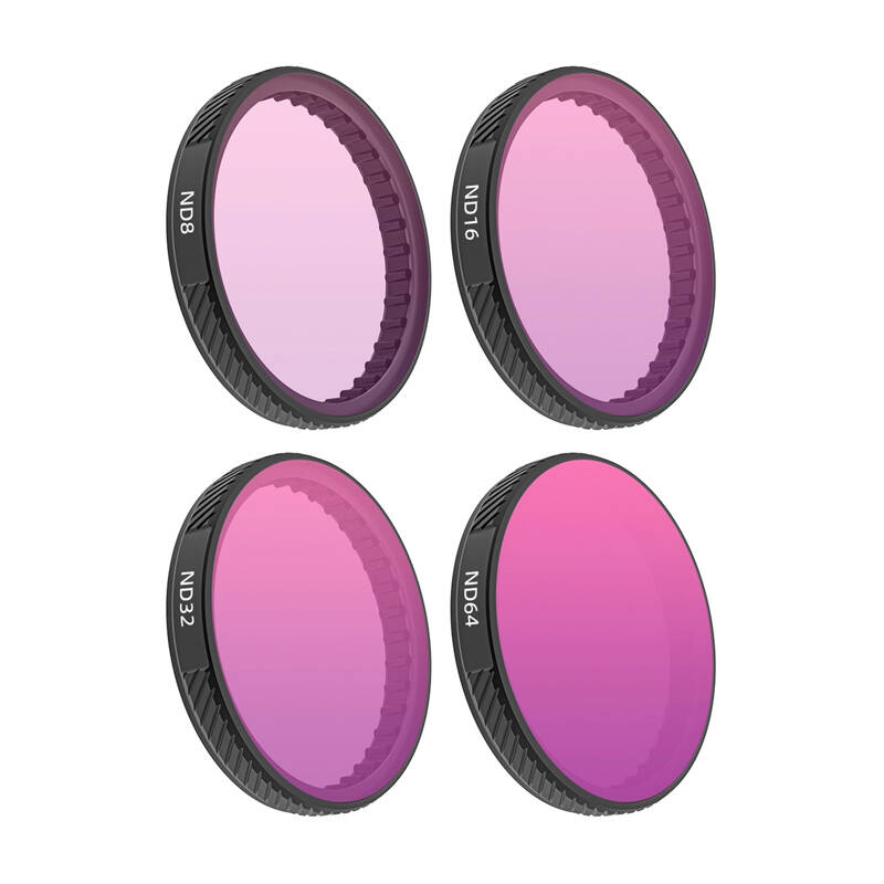 Sunnylife filtrų rinkinys ND8+ND16+ND32+ND64 073526