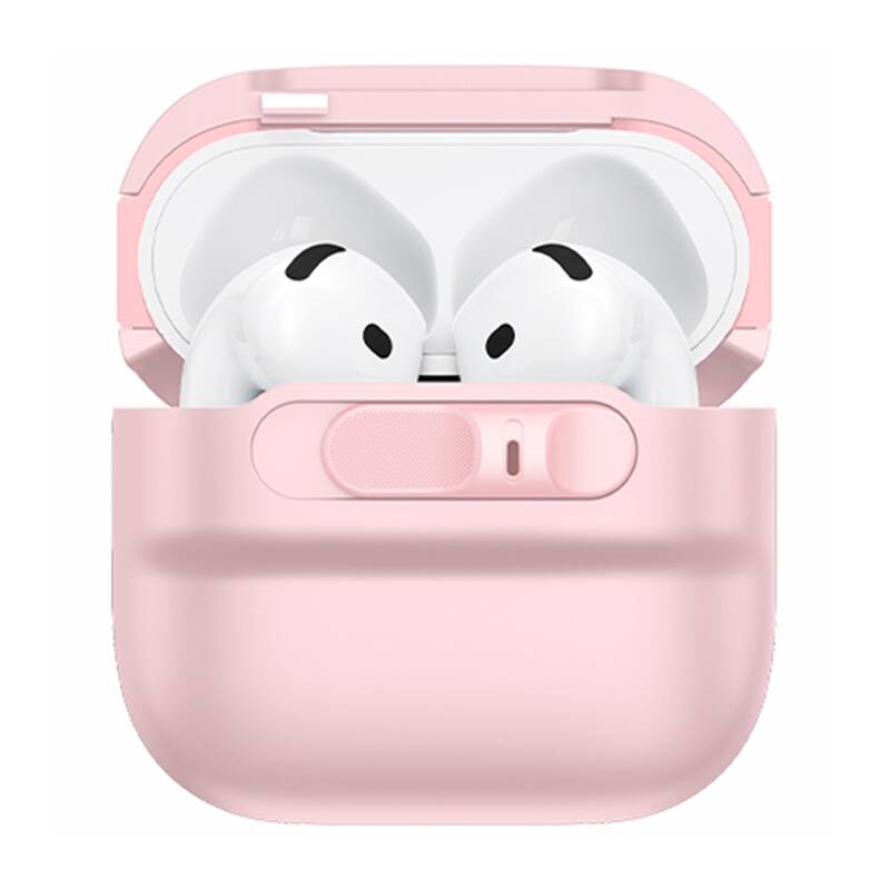 ESR Pulse apsauginis dėklas AirPods 4 ausinėms (rožinis)