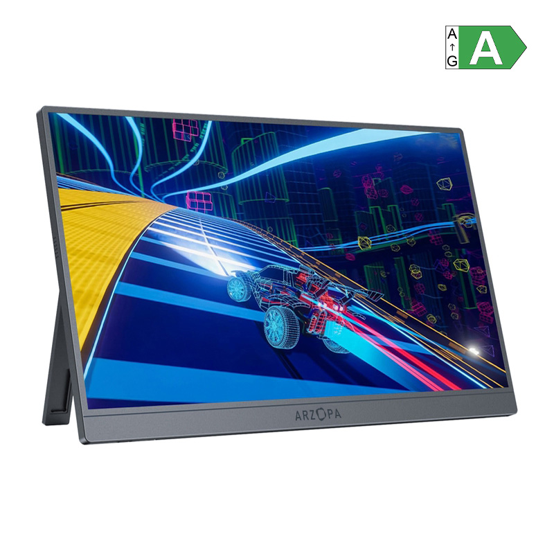 Arzopa Z1FC sidabrinė pilka 16.1" nešiojamas monitorius