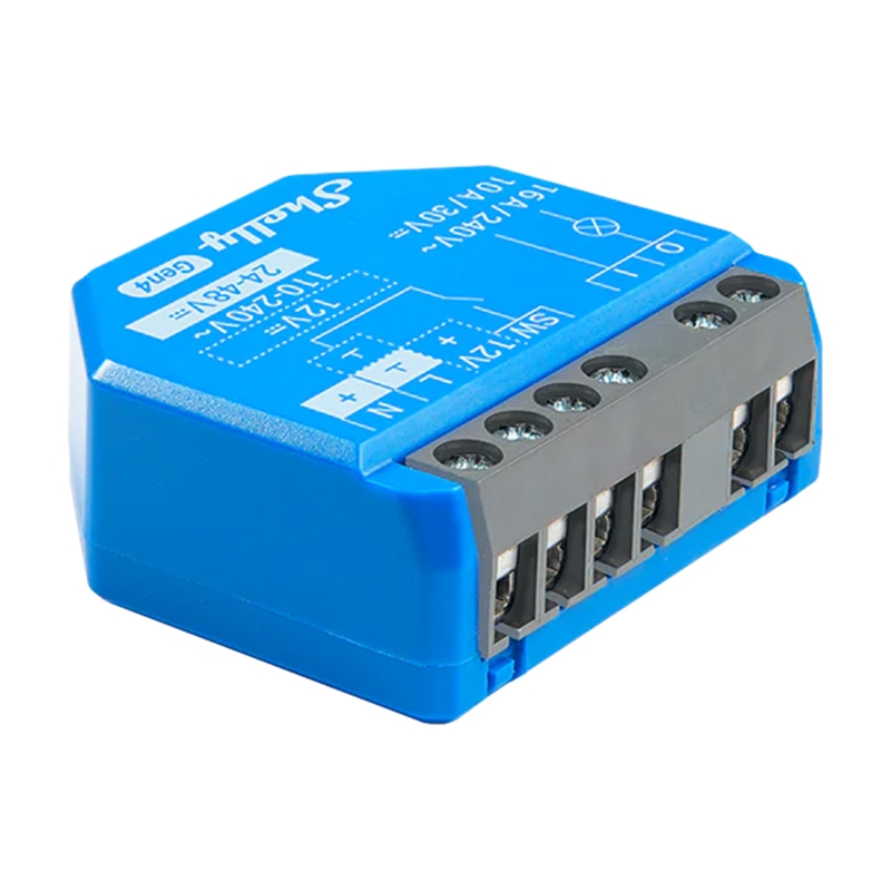 Shelly 1 Gen4 valdiklis Zigbee/Matter