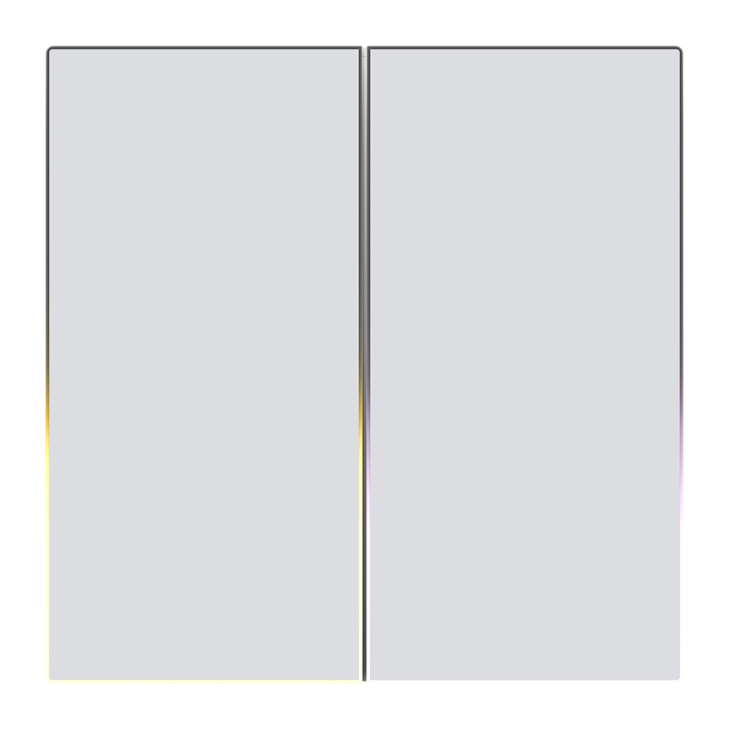 ZigBee Avatto TS60-EU-W2 jutiklinis šviesos jungiklis dvigubas TUYA (baltas)