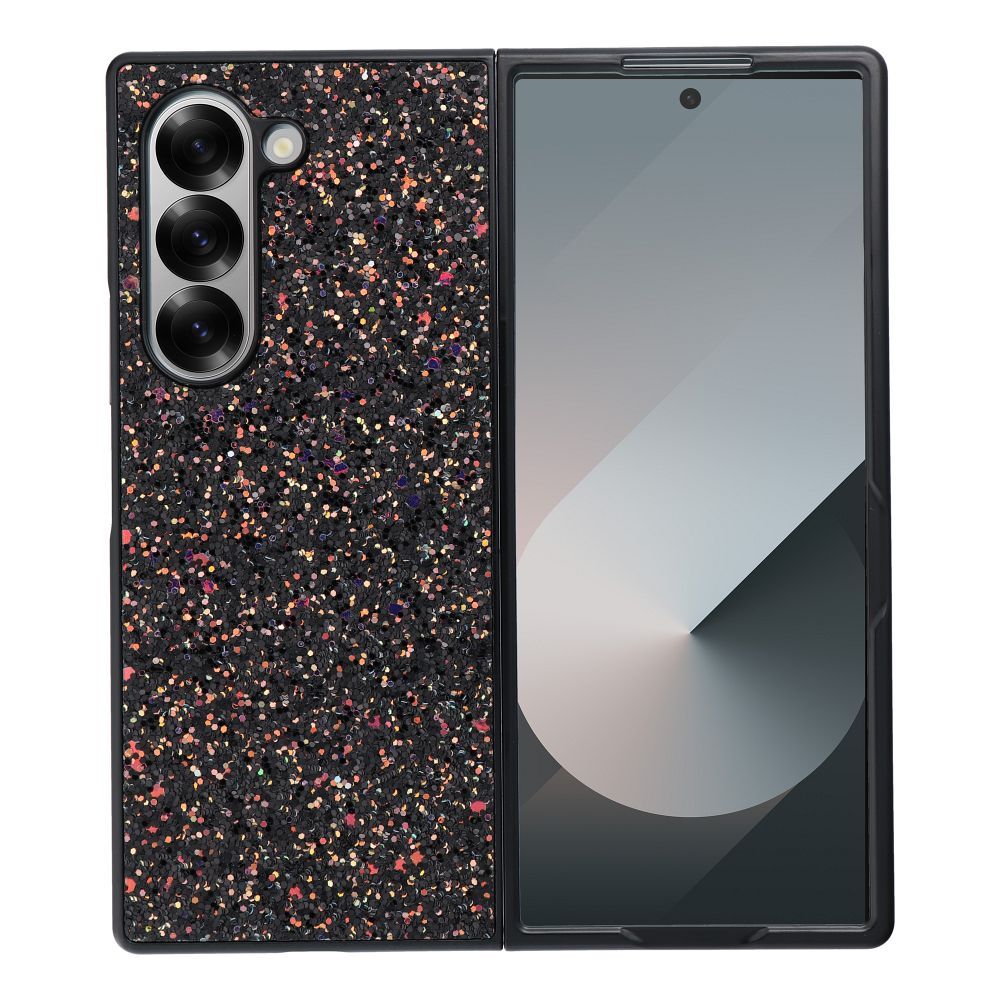 SHINING dėklas skirtas SAMSUNG Z Fold 6 juodas