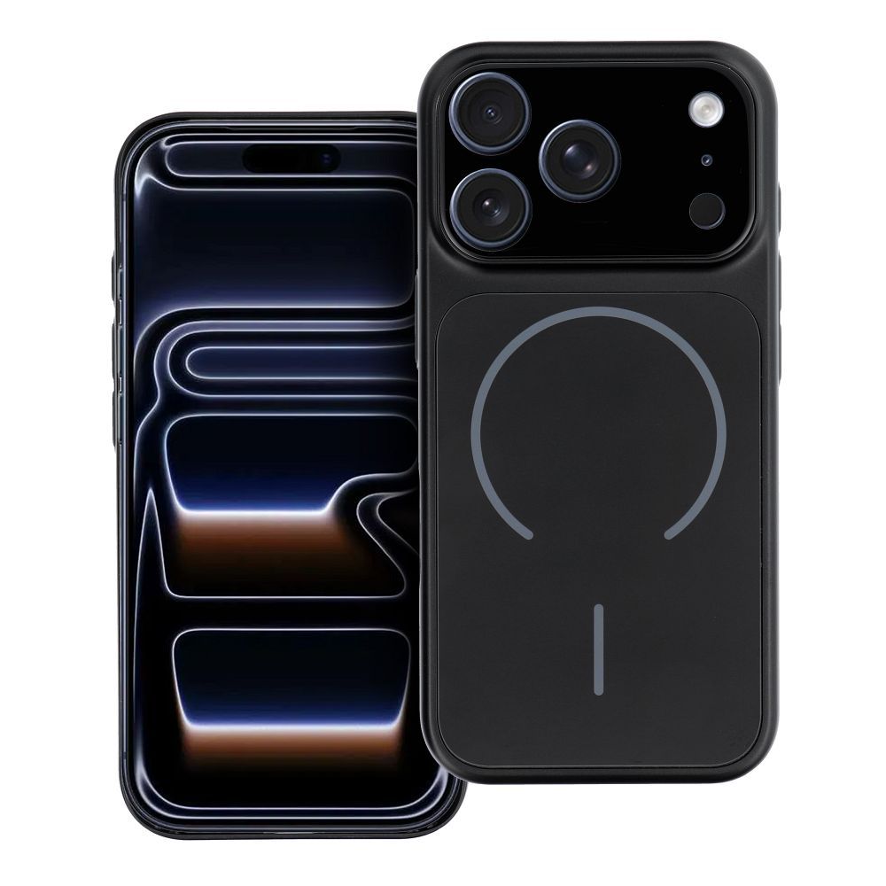 Dėklas MAKE 17 suderinamas su MagSafe skirtas IPHONE 11 juodas