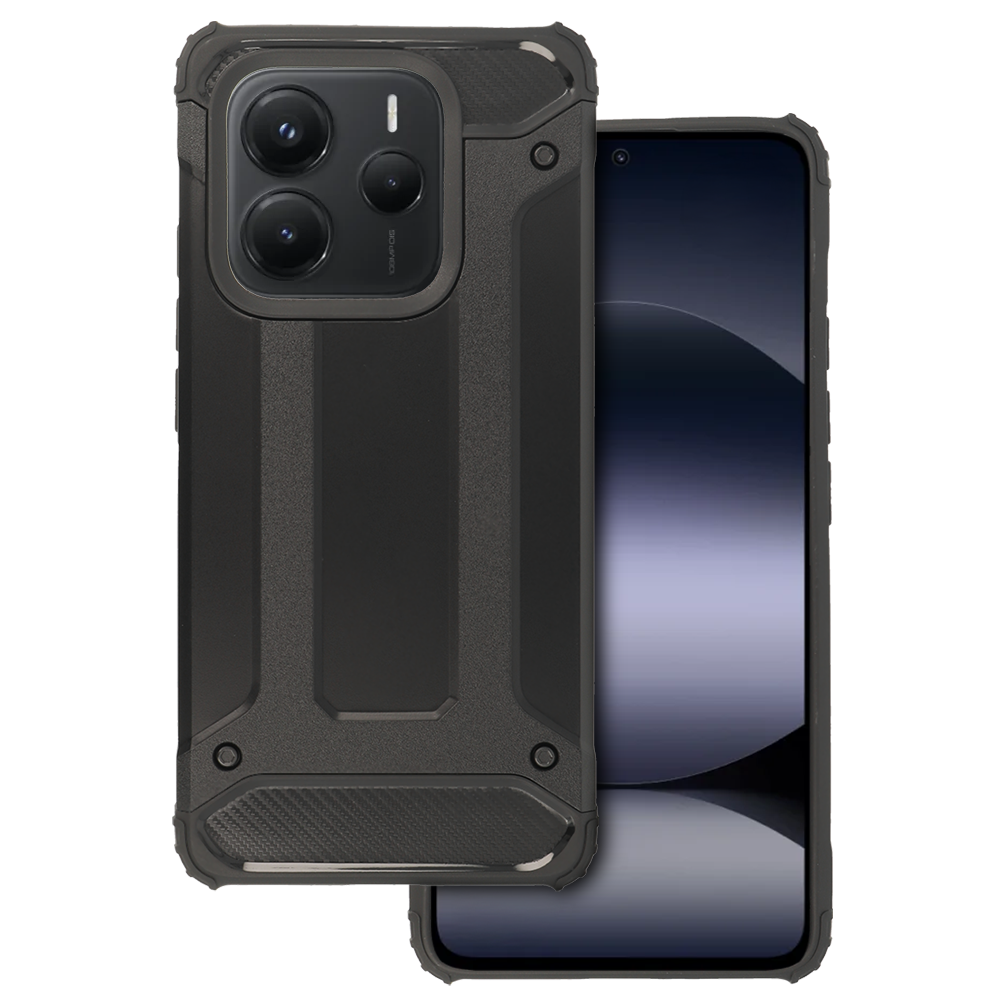 Armor Carbon dėklas skirtas Xiaomi Redmi Note 14 Pro 5G juodas