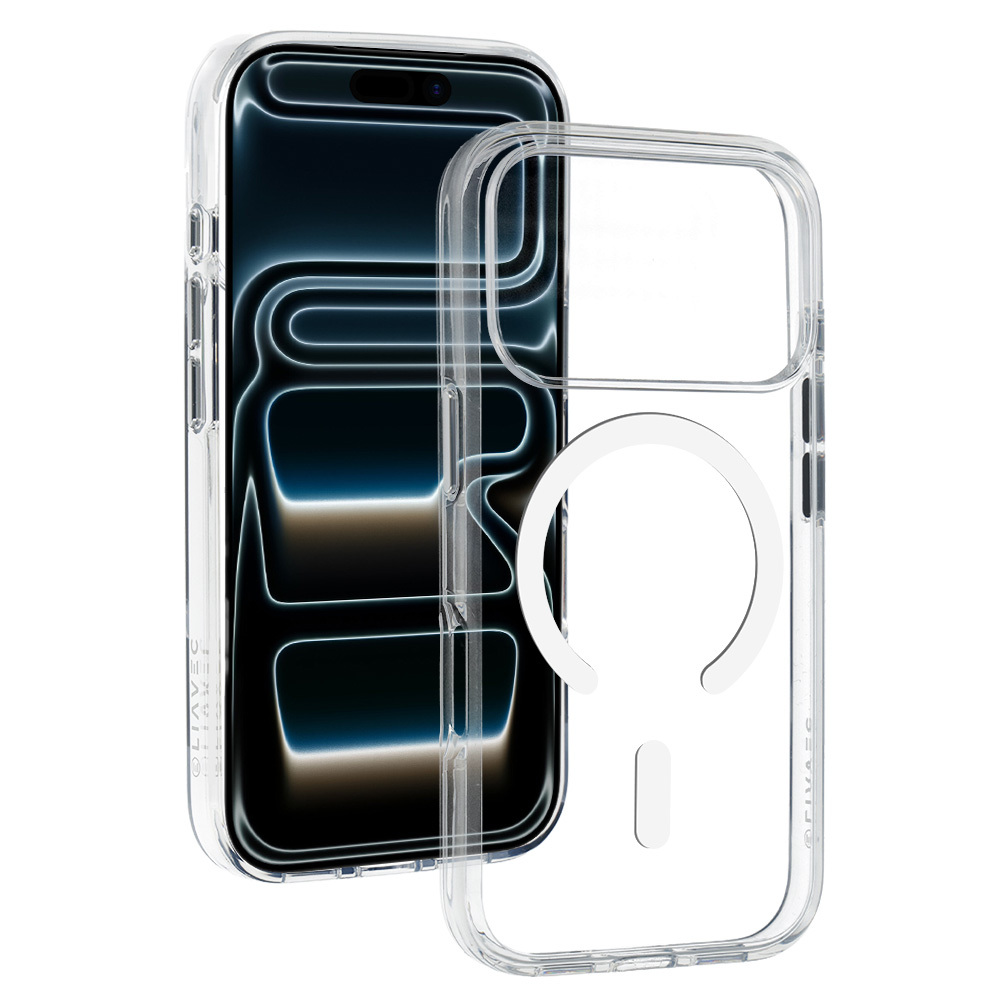 Liavec Pure dėklas skirtas Iphone 17 Pro baltas