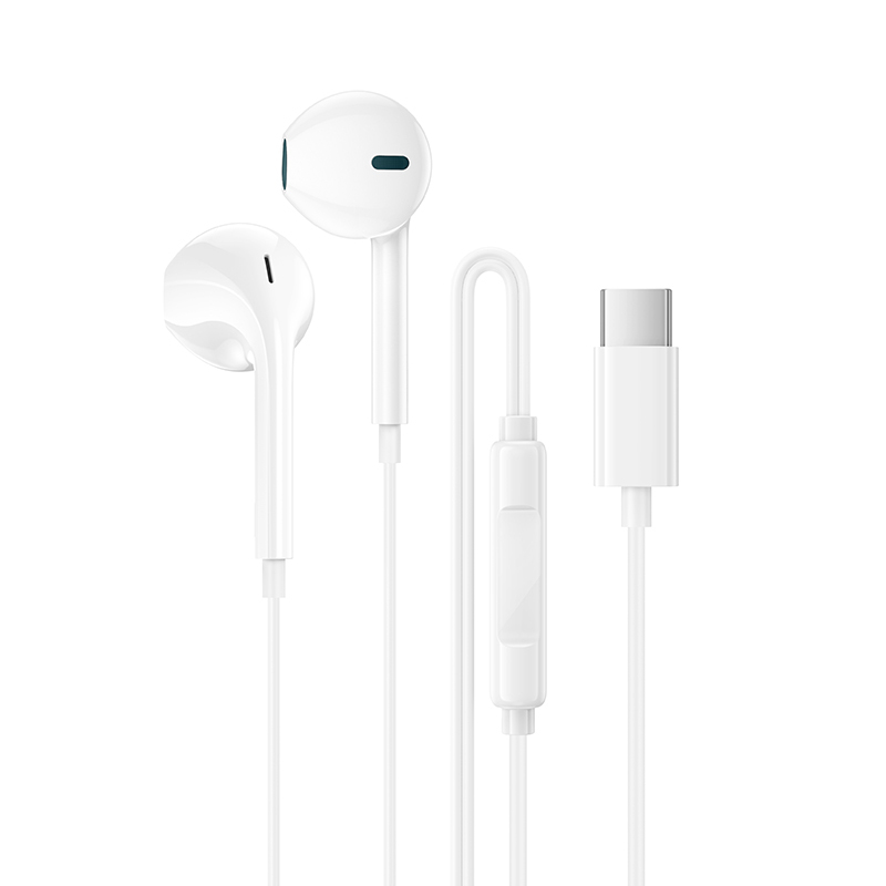 Borofone ausinės BM100 Fuente su mikrofonu Type C (DAC) baltos