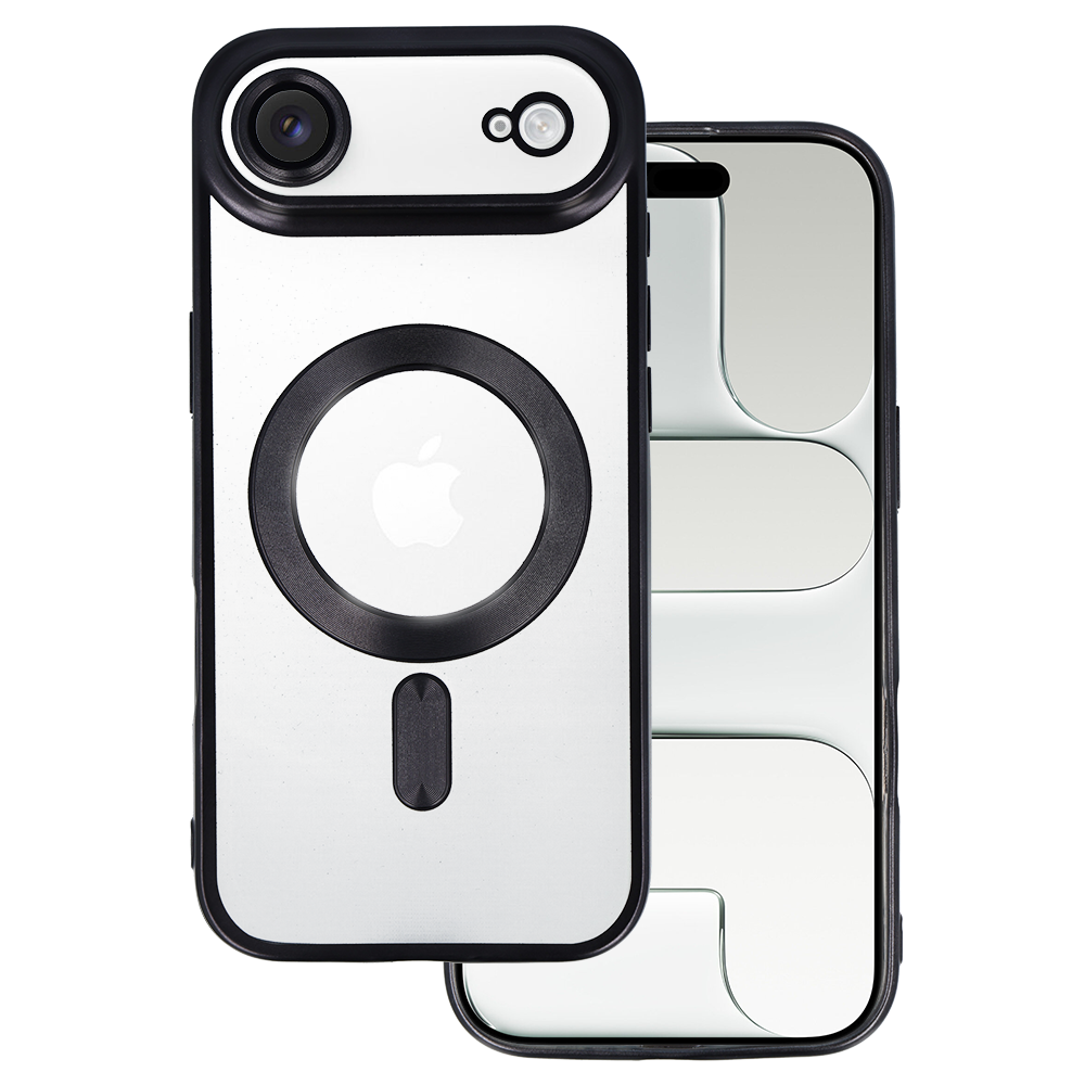 Metalinis Magsafe dėklas iPhone 17 Air juodas