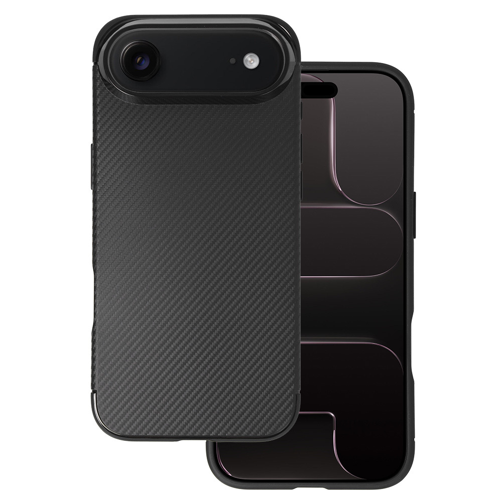 Tel Protect Carbon Elite dėklas iPhone 17 Air juodas