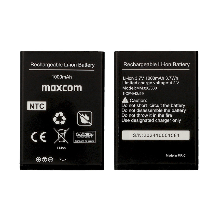 Originali baterija Maxcom MM320/MM330 - 1000 mAh