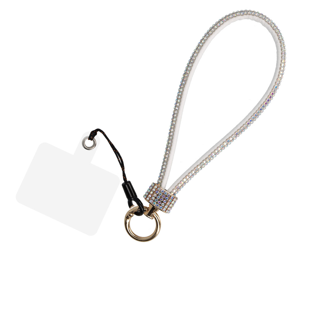 Telefono pakabukas FZ-4 vaivorykštinis-sidabrinis