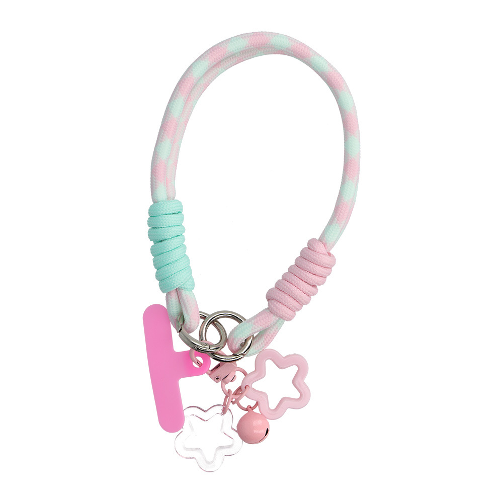 Telefono pakabukas FZ-11 šviesiai rožinis-mėlynas