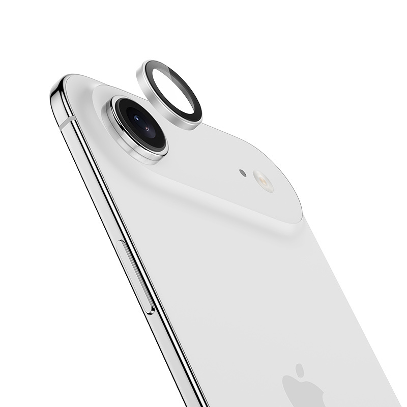 Benks grūdintas stiklas DR Sapphire Lens Protector kamerai iPhone 17 Air (1 lęšis) sidabrinis
