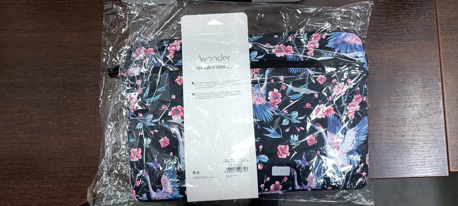 Wonder deklas nesiojamam kompiuteriui 17 coliu garniai (pazeista pakuote)