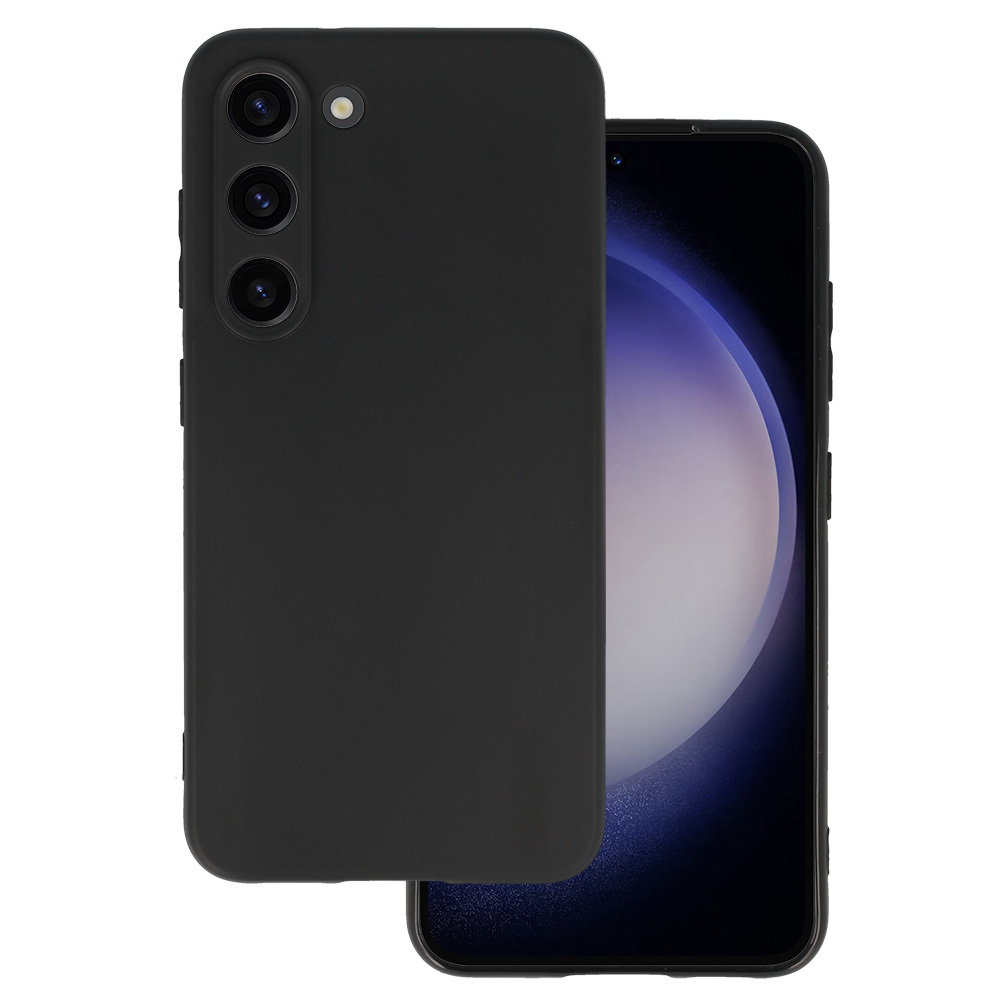 Back Case MATT for SAMSUNG GALAXY S23 Black