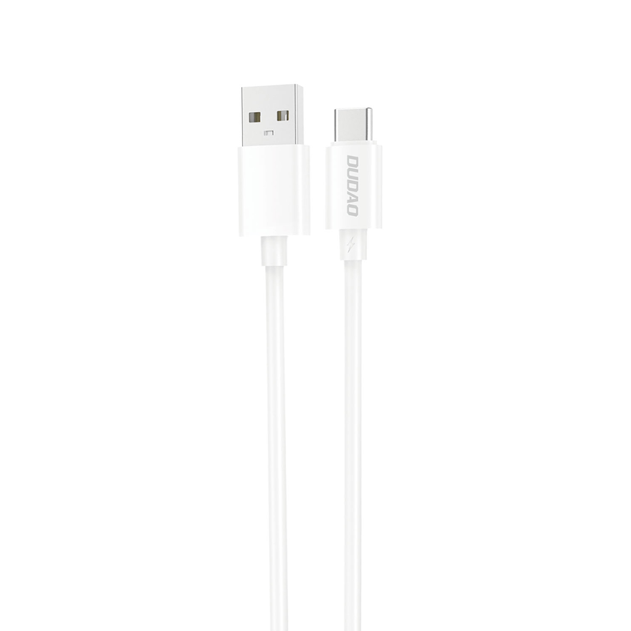 Dudao L4ST USB-A / USB-C kabelis 2A 1m - baltas