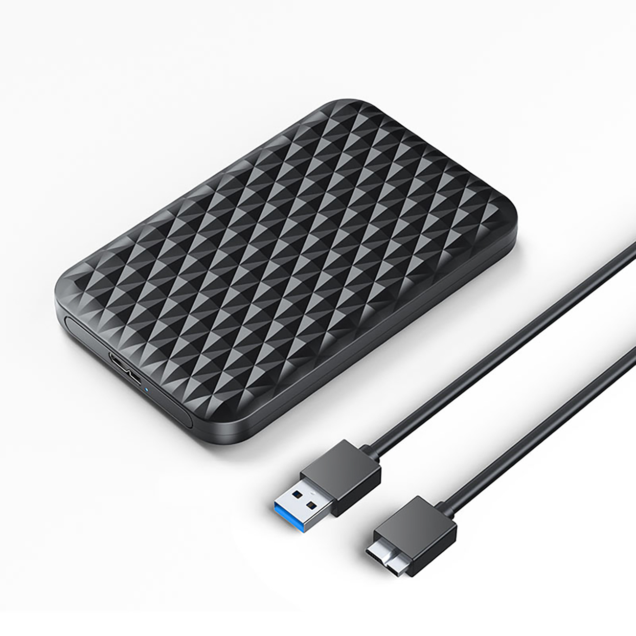 "Orico 2520U3-V1" 2,5 colių HDD/SSD USB Micro-B 5Gb/s diskinis kaupiklis - juodas