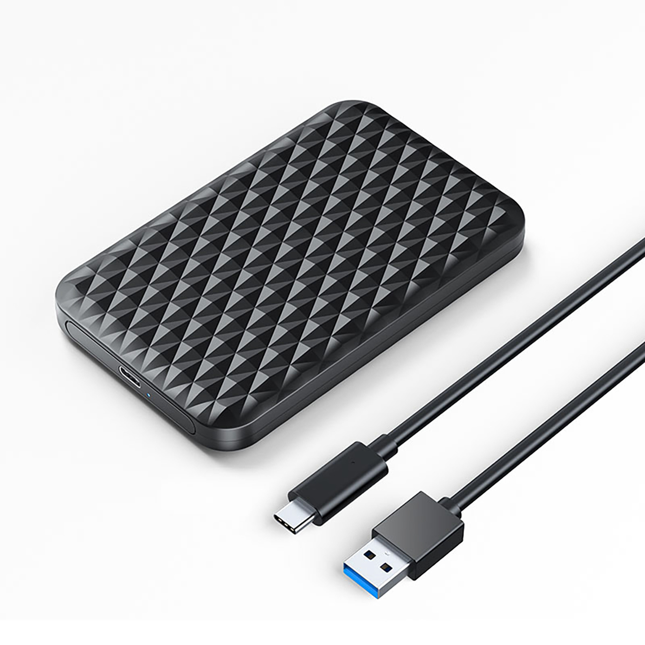 "Orico 2520C3-V1" 2,5 colių HDD/SSD USB-C 5Gb/s diskinis kaupiklis - juodas