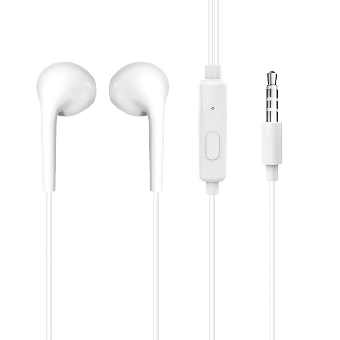 Dudao X10S wiraudonas in-ear ausinės 3.5mm mini jack 1.15m - baltas