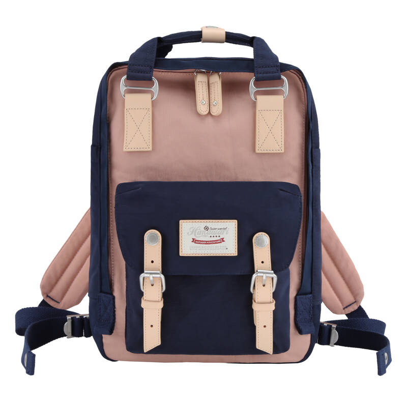 Himawari 188L 14'' laptop backpack (tamsiai mėlynas mėlynas and rožinis)