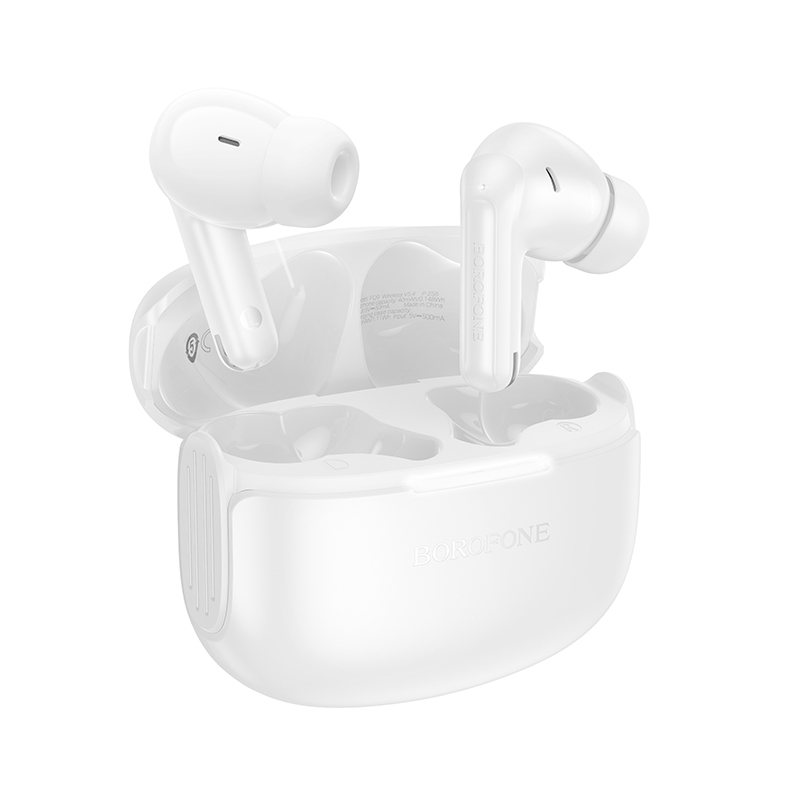"Borofone TWS" "Bluetooth" ausinės FQ9 Peaceful white