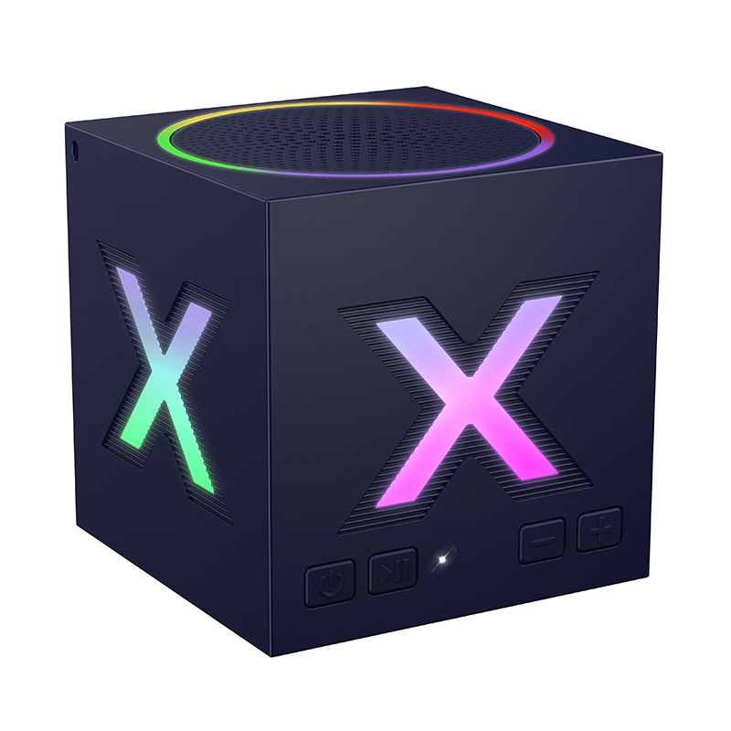 "Borofone" nešiojamasis "Bluetooth" garsiakalbis BR101 Rubik blue