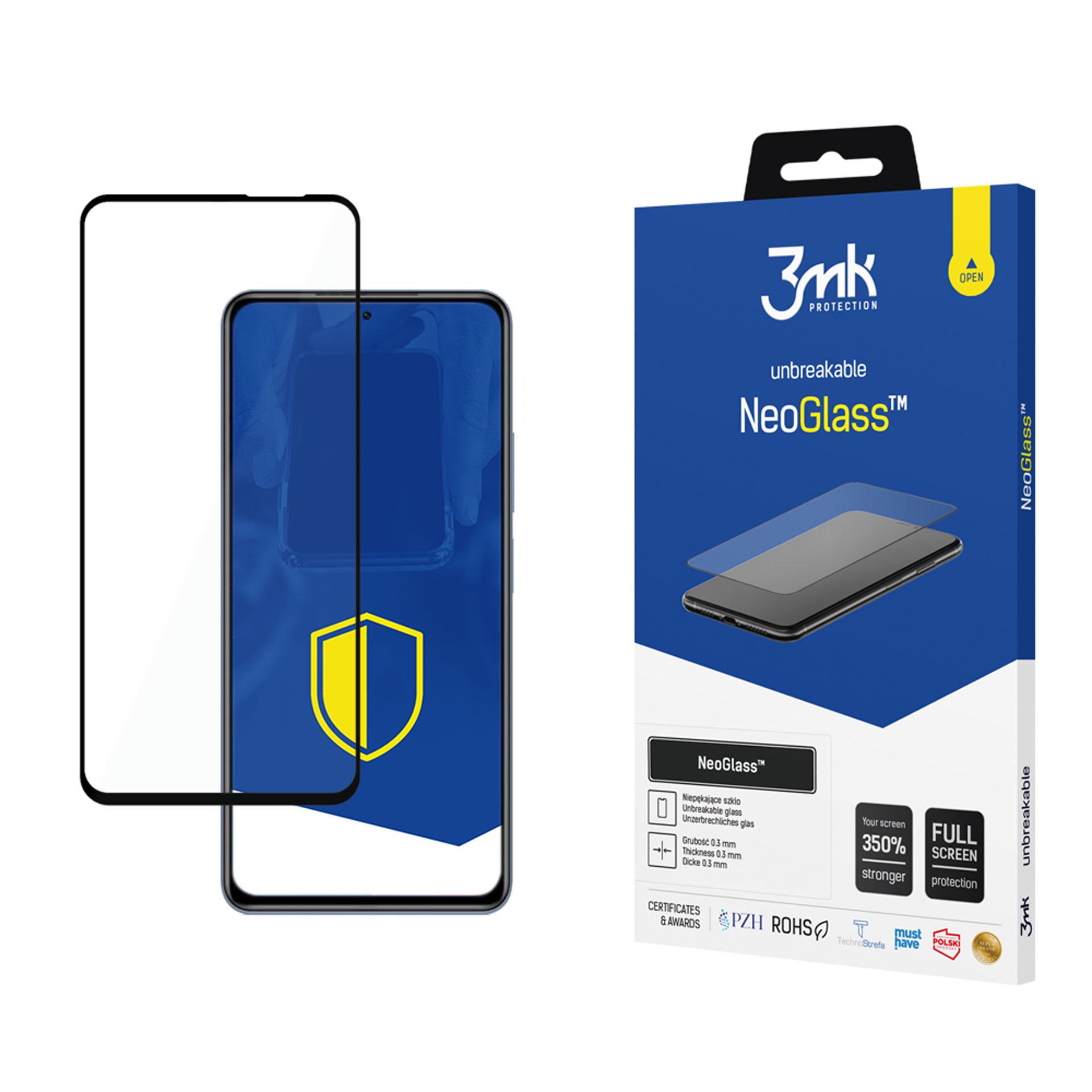 3mk NeoGlass juodas Composite Stiklas for Xiaomi Redmi K40 Pro 5G