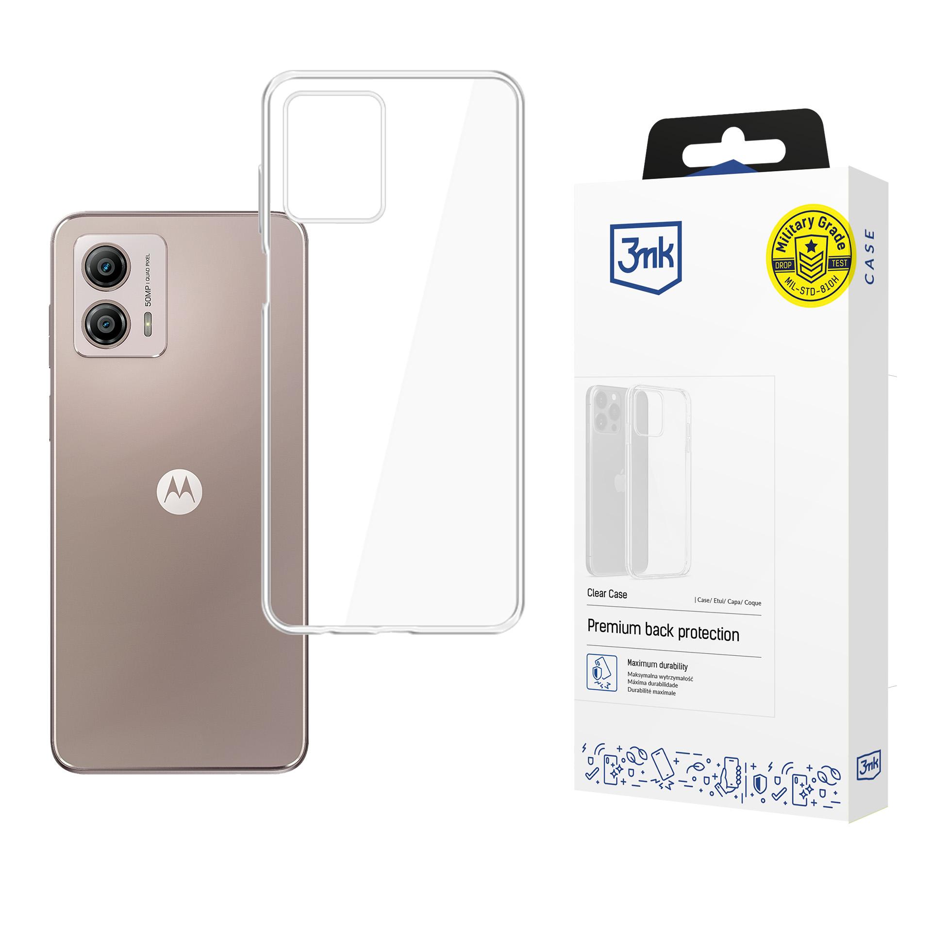 3mk Clear Dėklas for Motorola Moto G53 - skaidrus