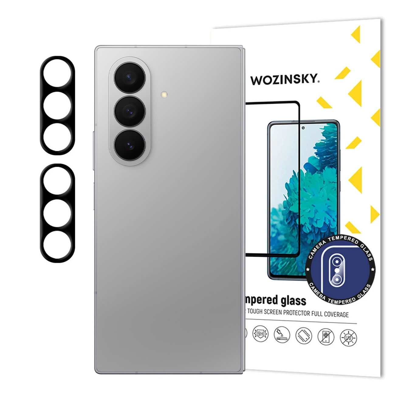 Wozinsky Full Camera Stiklas grūdintas stiklas for rear camera for Samsung Galaxy A37 - 2 pcs.