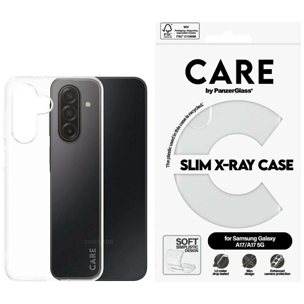 CARE by PanzerGlass Fashion X-Ray Dėklas for Samsung Galaxy M17 5G / A17 / A17 5G - skaidrus