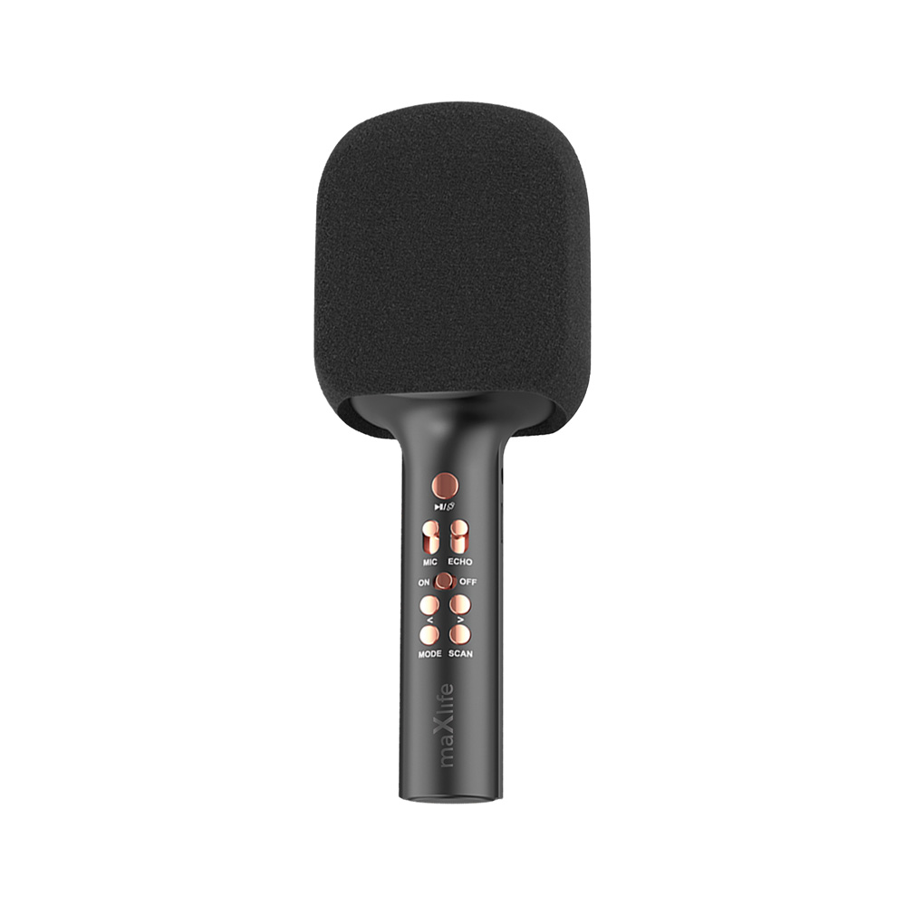 Maxlife Bluetooth microphone with garsiakalbis MXBM-600 juodas