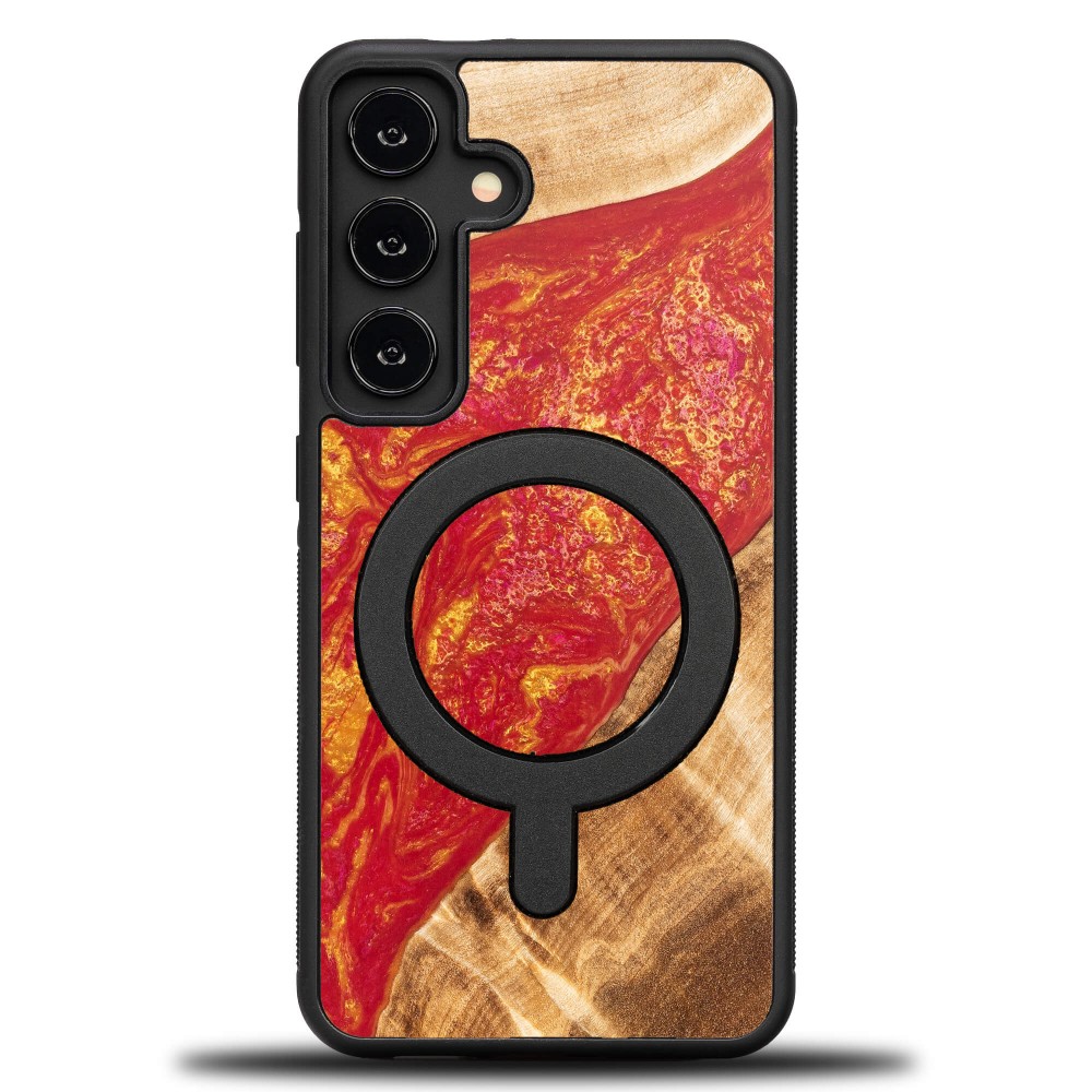 Bewood Unique dėklas for Samsung Galaxy A55 5G Neons Paris with MagSafe