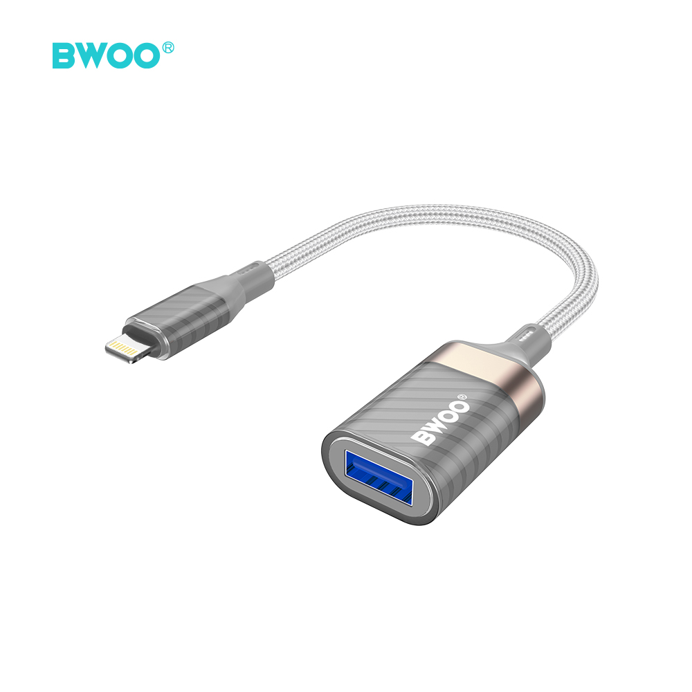 BWOO Adapteris Lightning to USB BZ70