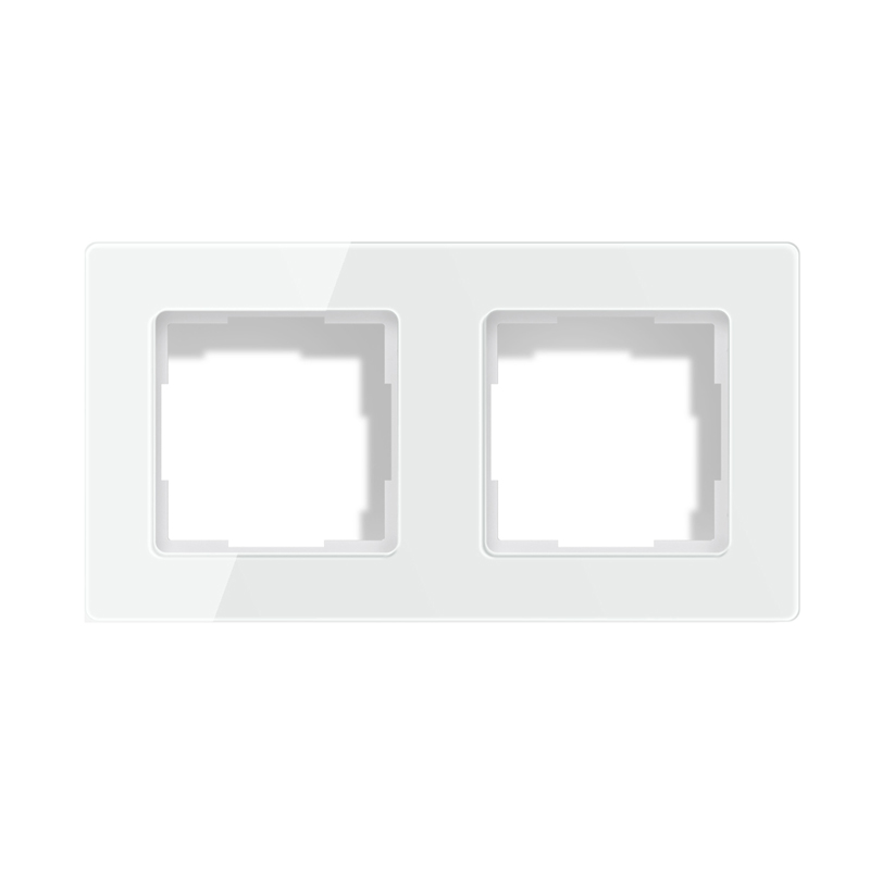 Avatto 2 Socket TS20 light switch frame (baltas)
