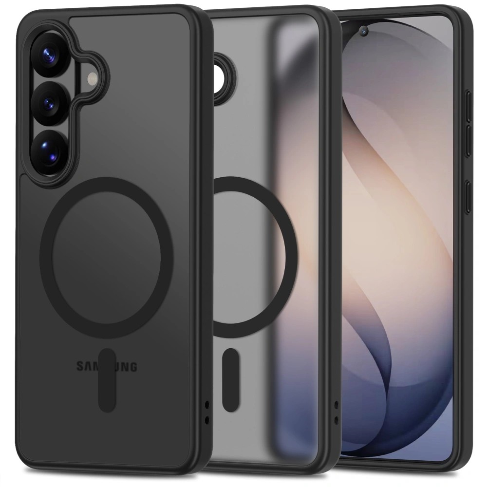 Dėklas Reach Matte MagSafe Samsung S942 S26 Pro juodas