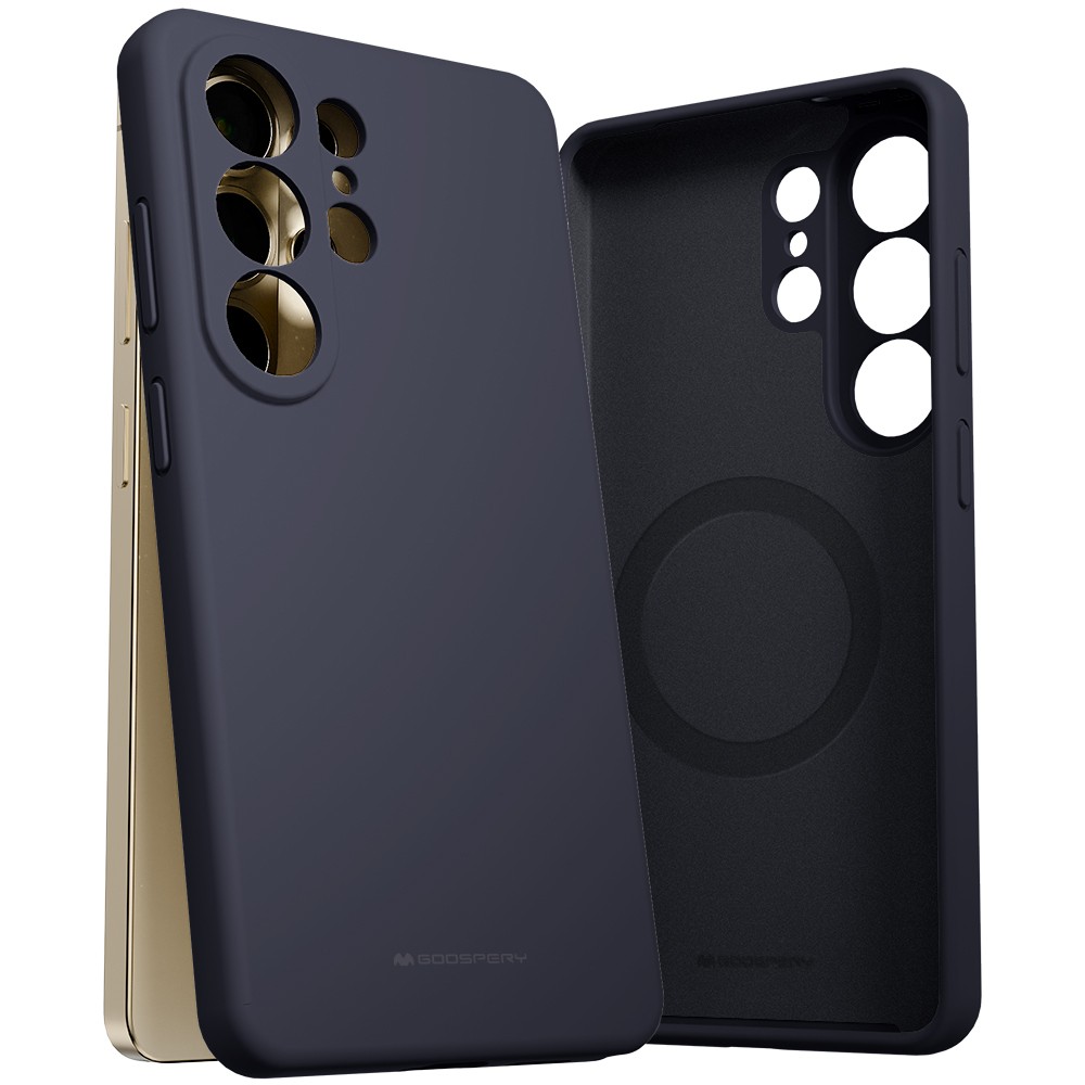 Dėklas Mercury Pure Magsafe Silicon Case Samsung S948 S26 Ultra tamsiai mėlynas