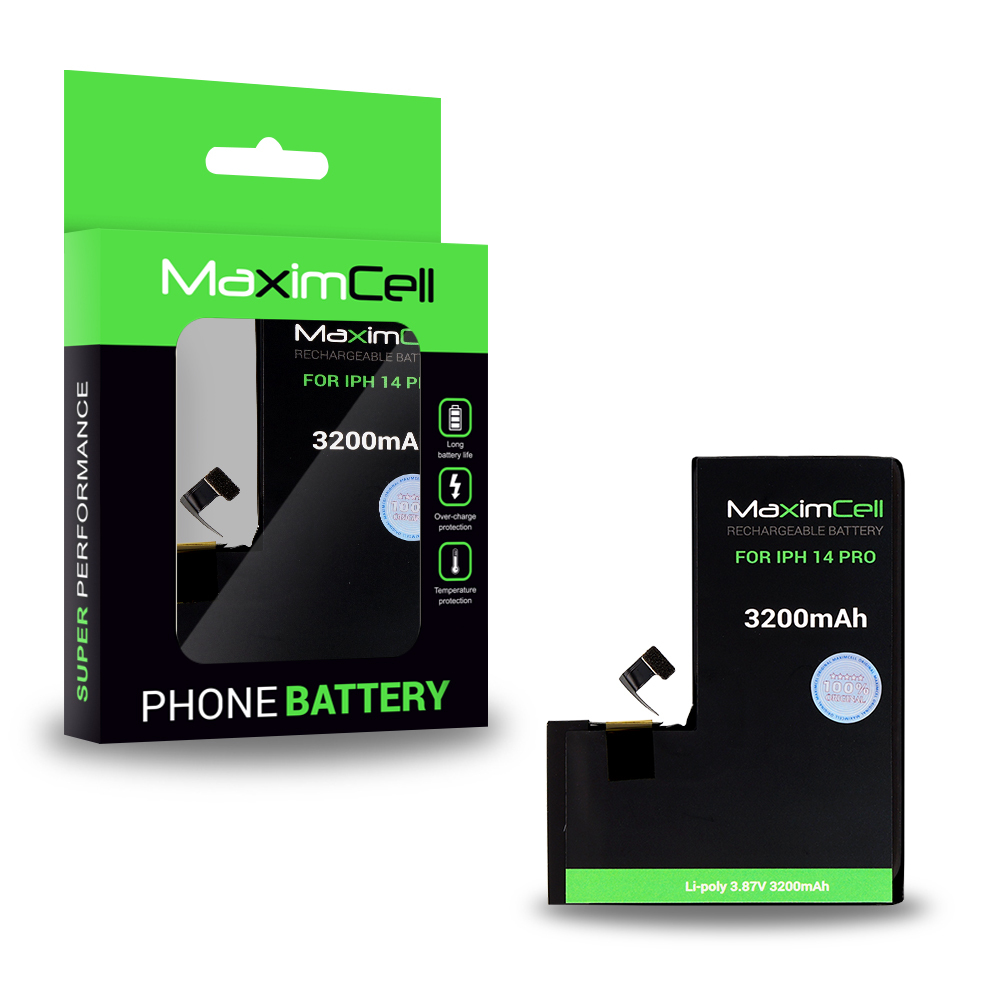 Maximcell Baterija for Iphone 14 Pro 3200mAh Li-poly