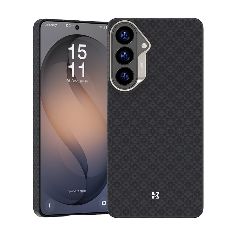 Benks Magnetic Armor Air Armor Grid Kevlar Case Metal Frame 600D (E048) for Samsung Galaxy S26 black