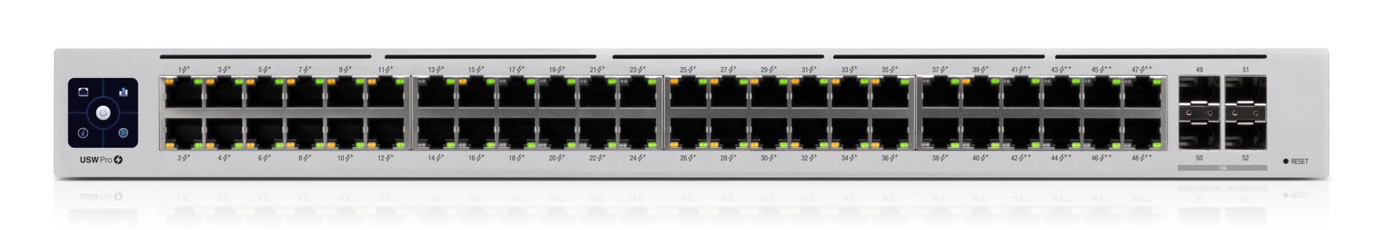 Komutatorius UBIQUITI USW-PRO-48-POE L3 48x10/100/1000Base-T 4xSFP PoE+ 48 prievadai 600W