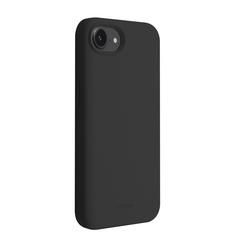 Crong Color Cover Magnetic - iPhone 17e / 16e MagSafe dėklas (juodas)