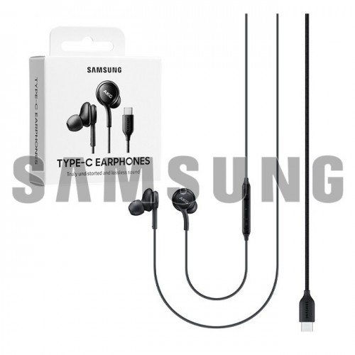 Laisvų rankų įranga Samsung EO-IC100 juoda / 100% originali / Type-C